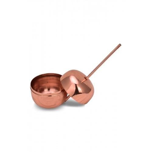 Turna Copper Apple Cocktail Straight with Straw 250 Ml Red Turna0485-1