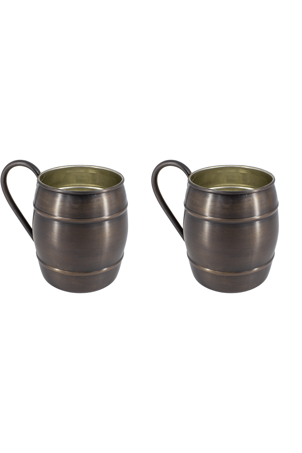 Turna Bakır Grande Bardak 2 No Düz 1000 Ml 2li Takım Oksit Turna0464-23