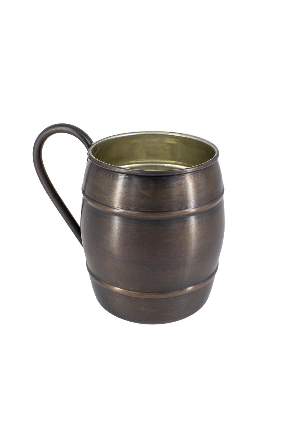 Turna Bakır Grande Bardak 2 No Düz 1000 Ml 2li Takım Oksit Turna0464-23