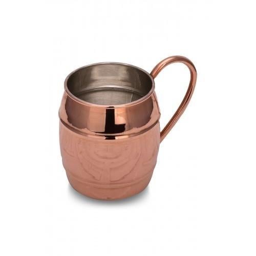 Turna Copper Grande Glass No. 2 Plain 1000 Ml Red Turna0464-1