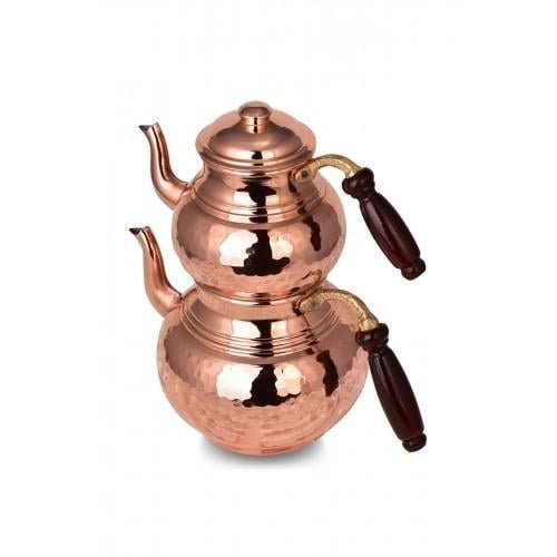 Turna Copper Classic Teapot No. 2 Thick Hand Forged Red Turna1951-1