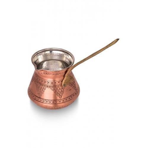 Turna Copper Külhan Coffee Pot 2 No 4 Cup Staple Processing Scotch Turna1231-4