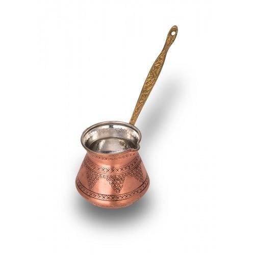 Turna Copper Külhan Coffee Pot 2 No 4 Cup Staple Processing Scotch Turna1231-4