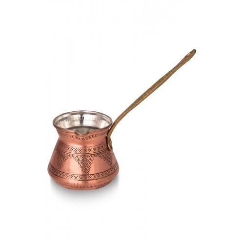 Turna Copper Külhan Coffee Pot 2 No 4 Cup Staple Processing Scotch Turna1231-4