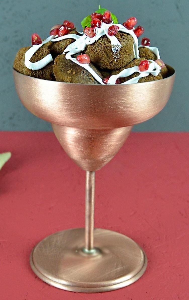 Turna Copper Margarita Glass Straight 450 Ml Scotch Turna0461-4