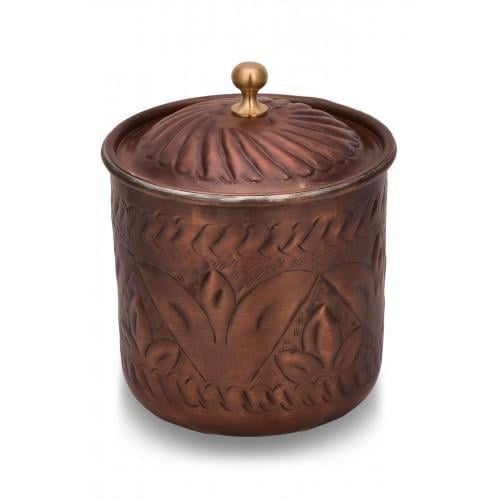 Turna Copper Saffron Spice Bowl No. 4 Handmade Oxide Turna0009-3