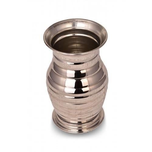 Turna Bakır Sümbüllü Vazo Düz Nikel Turna2555-2