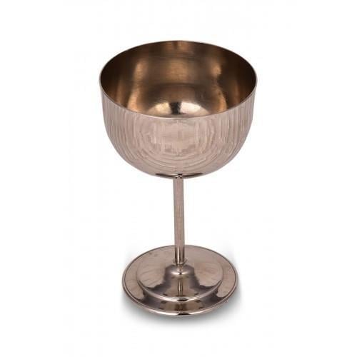 Turna Copper Vino Glass 2 No Plain 400 Ml Nickel Turna0457-2