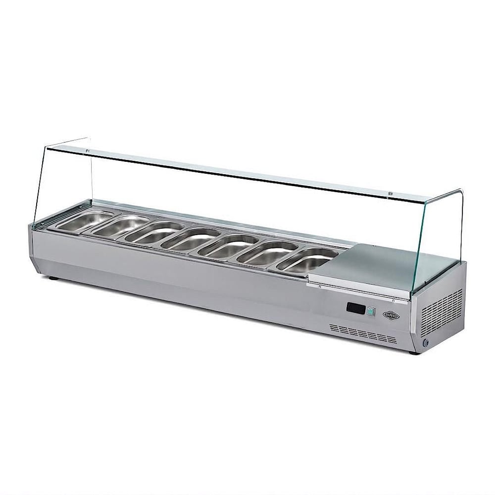 Empero EMP.210 Set Üstü Saladbar, 2100x350x500 mm
