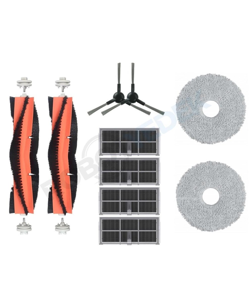 Dreame D20 Ultra Fırça Hepa Filtre Mop Seti-10 Parça