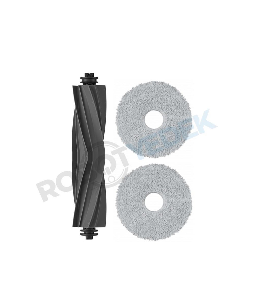 Dreame D20 Ultra Kauçuk Ana Fırça ve Mop-3 Parça