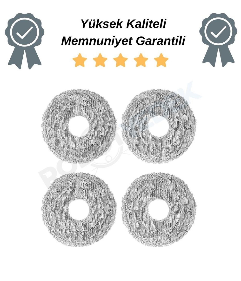 Dreame L40S Pro Ultra (RLL74CE) 4 Adet Mikrofiber Mop Bez