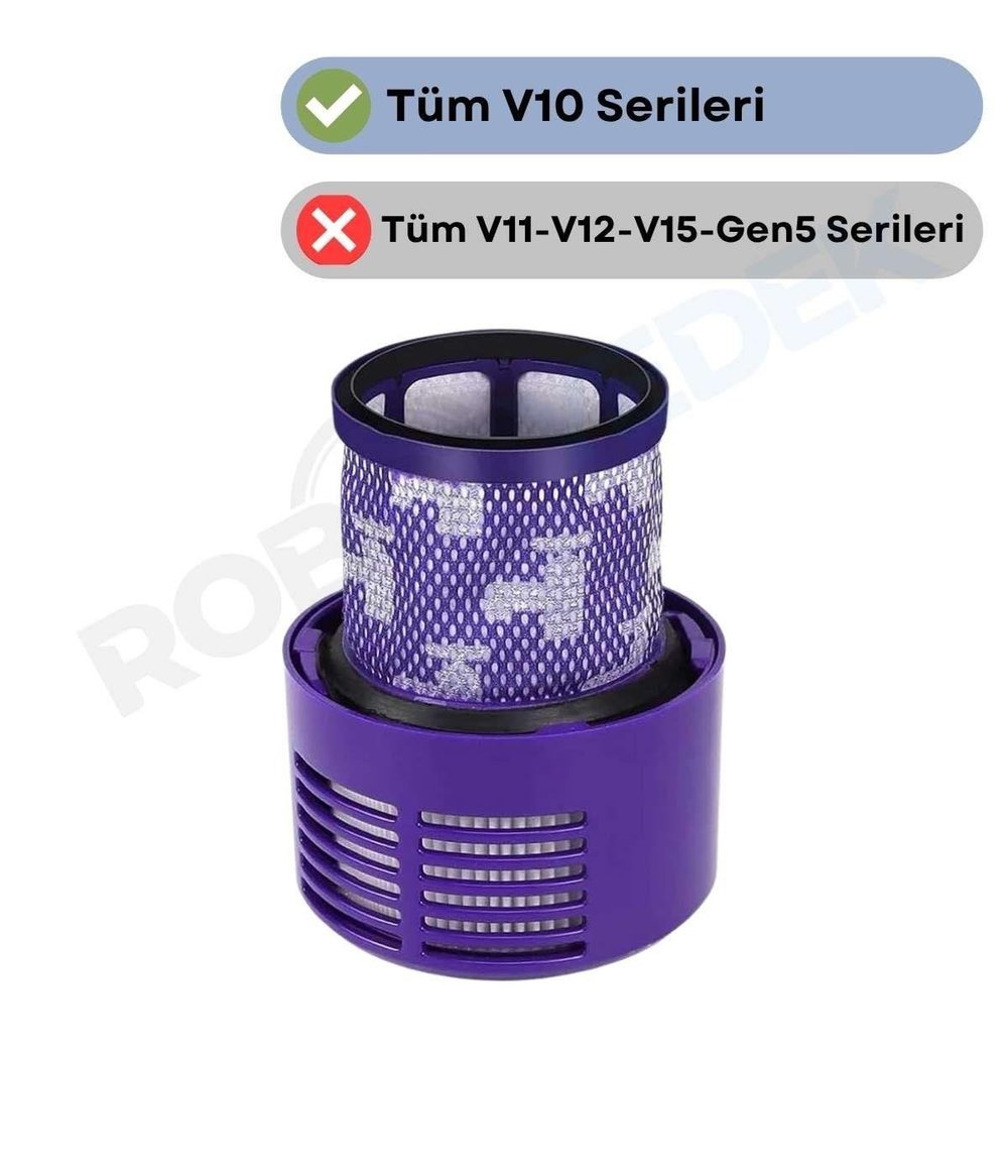 Dyson V10 Cyclone Animal Uyumlu Hepa Filtre 1 Adet
