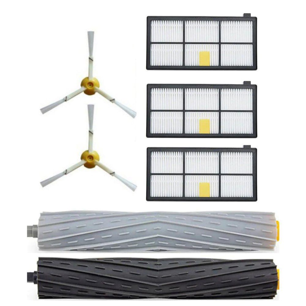 iRobot Roomba 960 Uyumlu Yedek Fırça ve Filtre Seti