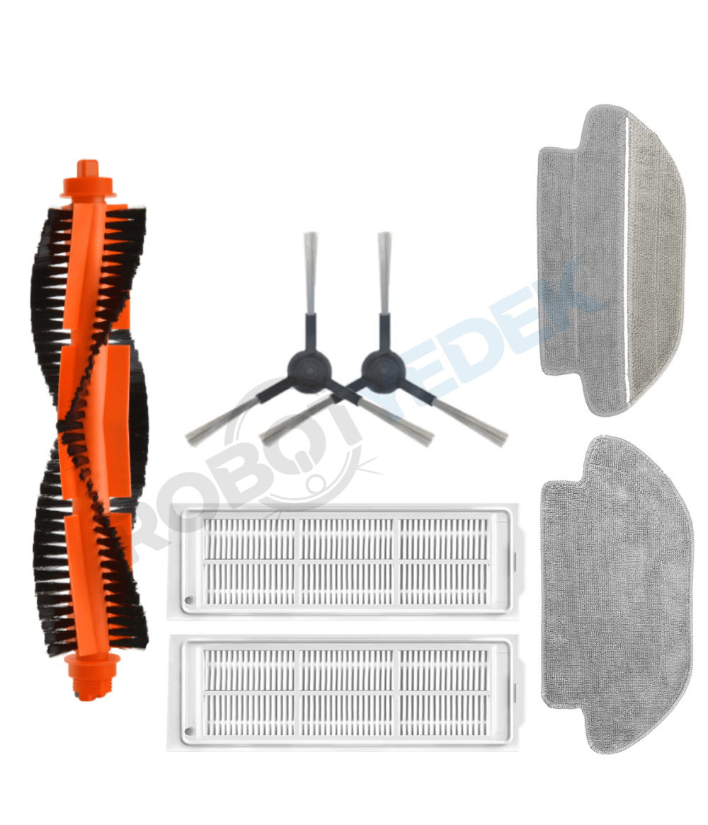 Karcher RCV 3 Uyumlu Yedek Fırça Hepa Filtre Mop Seti-7 Parça