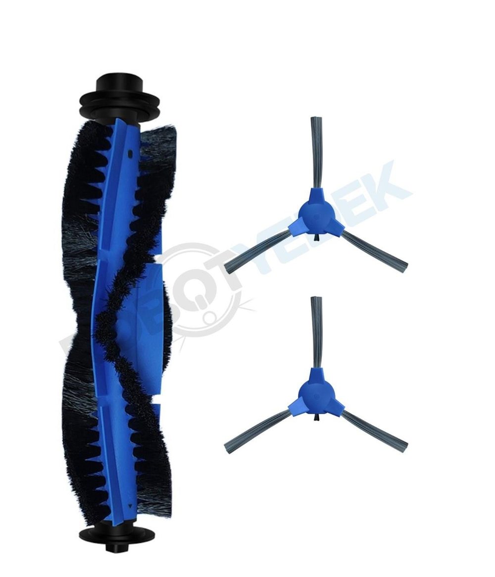 Lydsto G1 Uyumlu Yedek Ana Fırça ve Yan Fırça-3 Parça