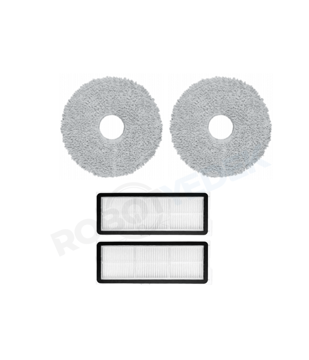 Roborock Q Revo MaxV Uyumlu Mop ve Hepa Filtre-4 Parça
