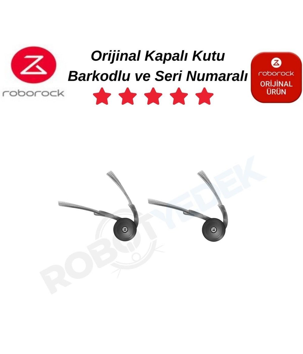 Roborock QRevo Curv Orijinal 2 Adet Yan Fırça