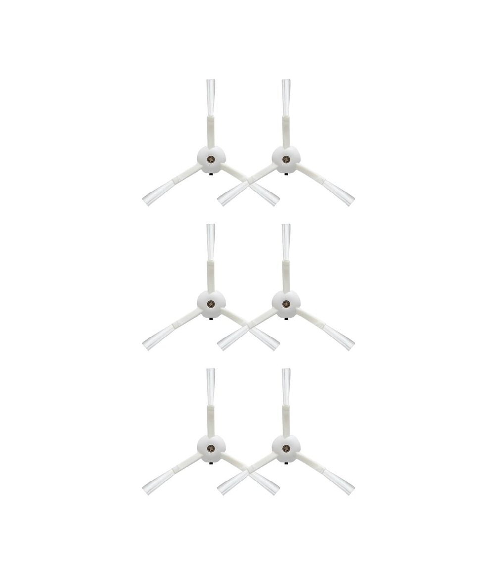 Roborock S50/S55 Uyumlu Yedek Yan Fırça-6 Parça