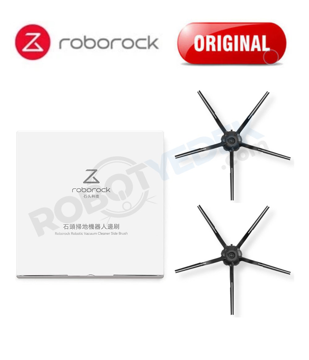 Roborock S7 Siyah Uyumlu Orijinal 2 Adet Yan Fırça