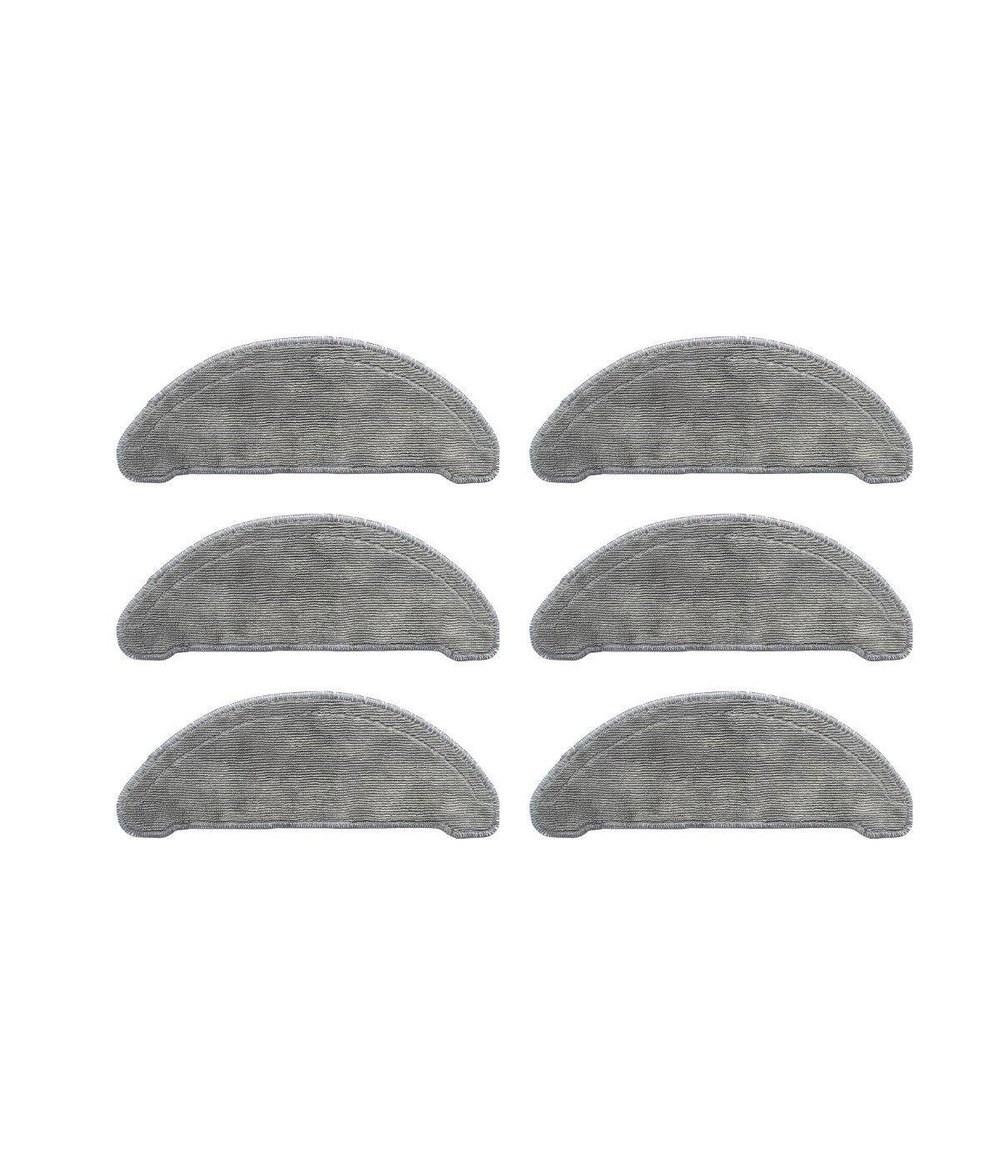 Roidmi Eve Vacuum Mop Uyumlu 6 Adet Mop Fiber Bez