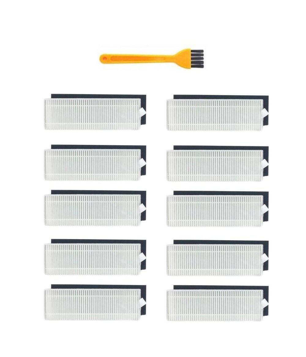 Viomi V3 Max Uyumlu Yedek Hepa Filtre ve Temizleme Fırçası-11 Parça