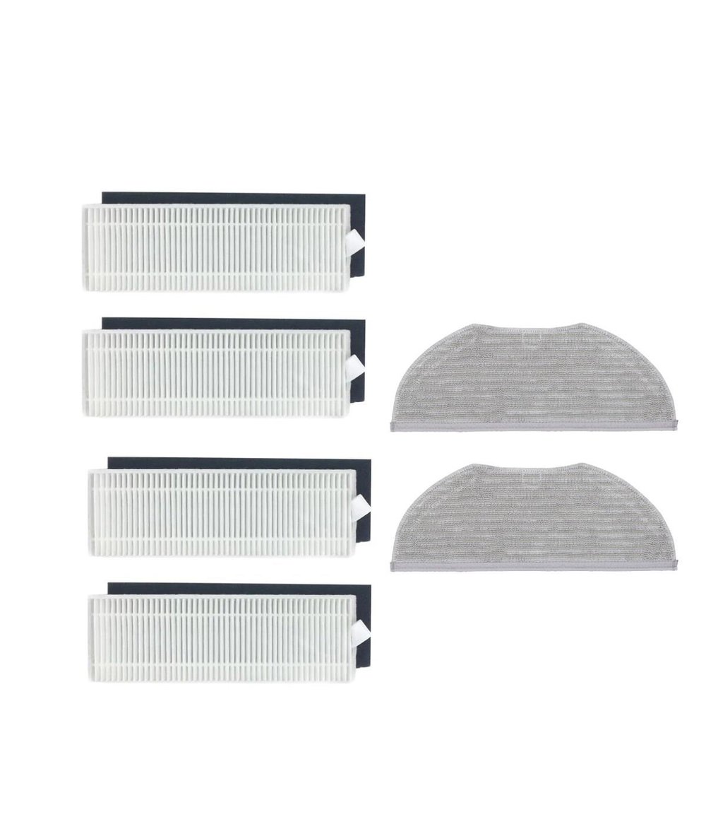 Viomi V3 Max Uyumlu Yedek Mop ve Hepa Filtre-6 Parça