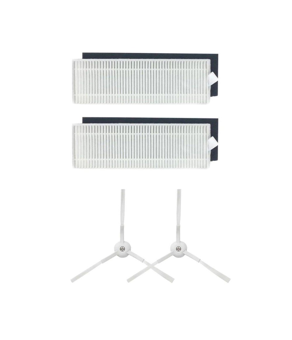 Xiaomi Essential MJSTG1 Uyumlu Yedek Hepa Filtre ve Yan Fırça-4 Parça