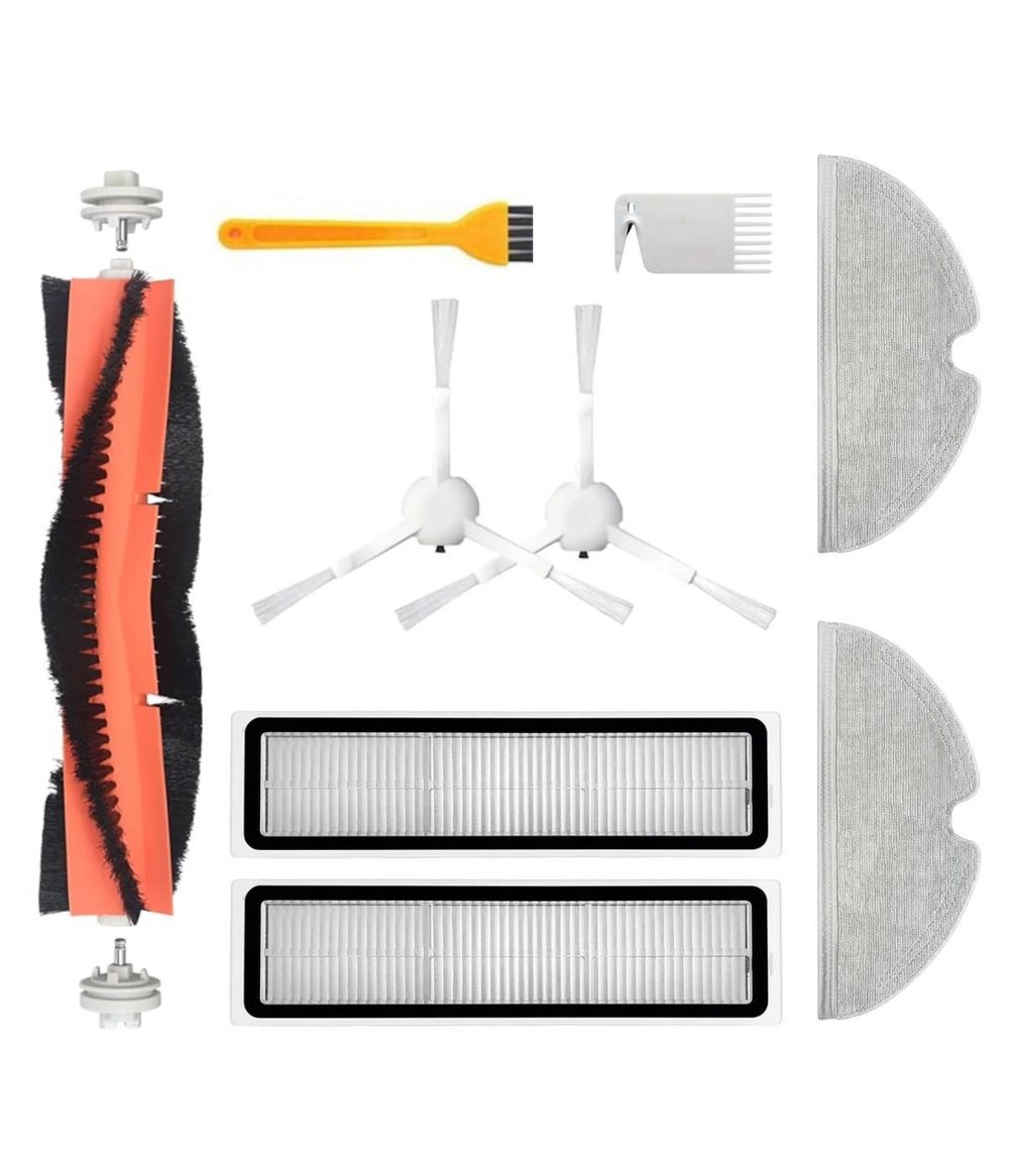 Xiaomi Trouver Finder LDS Uyumlu Yedek Fırça Hepa Filtre Mop Seti-9 Parça