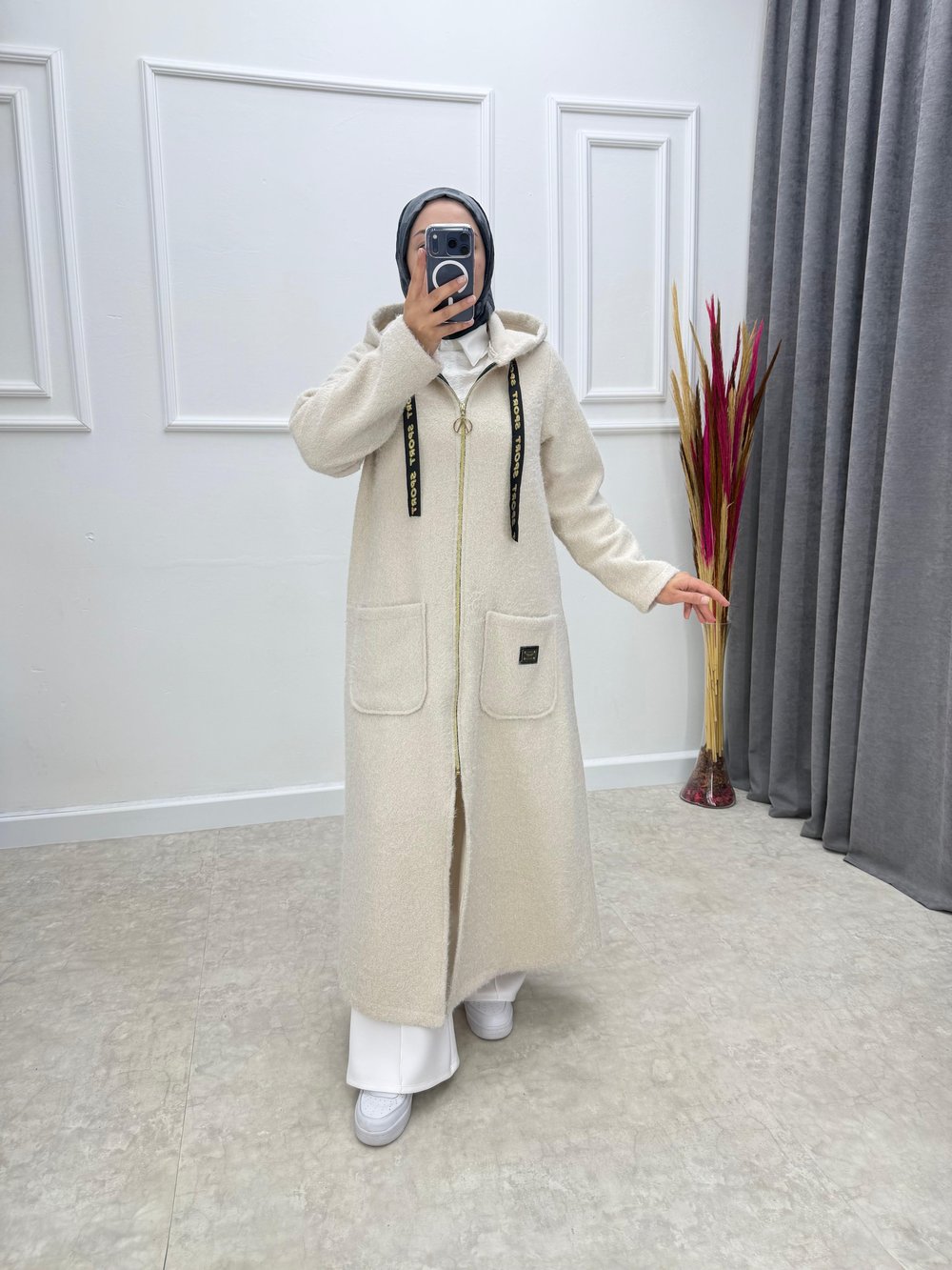 Taş Rengi Mango Kaşe Kap