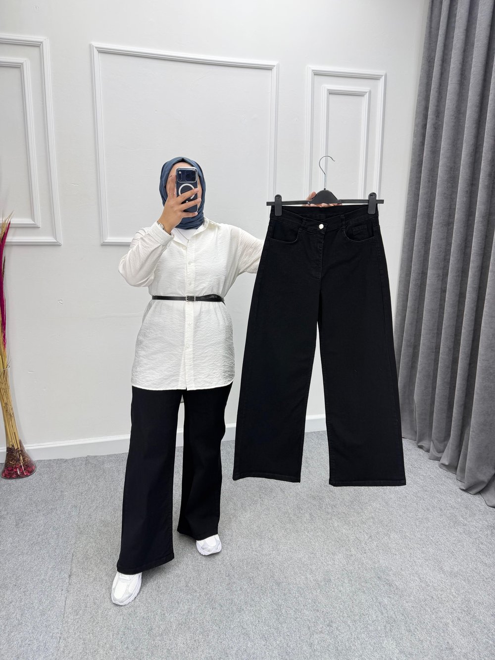 Siyah Baggy Jean's