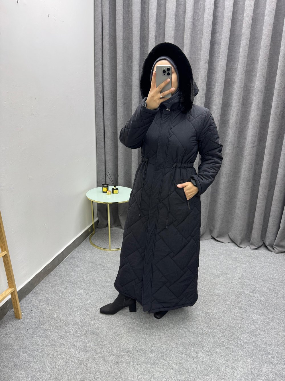 Siyah Kırinkıl Nova Kumaş Monr