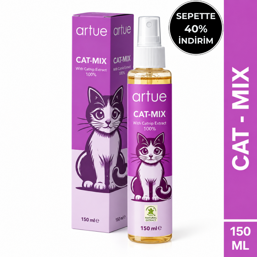 CatMix - Kediler İçin Deri ve Tüy Bakım Yağı