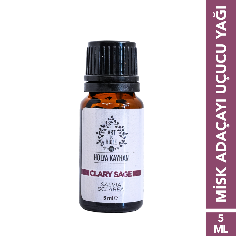 Clary Sage - Misk Adaçayı Uçucu Yağ 5 Ml