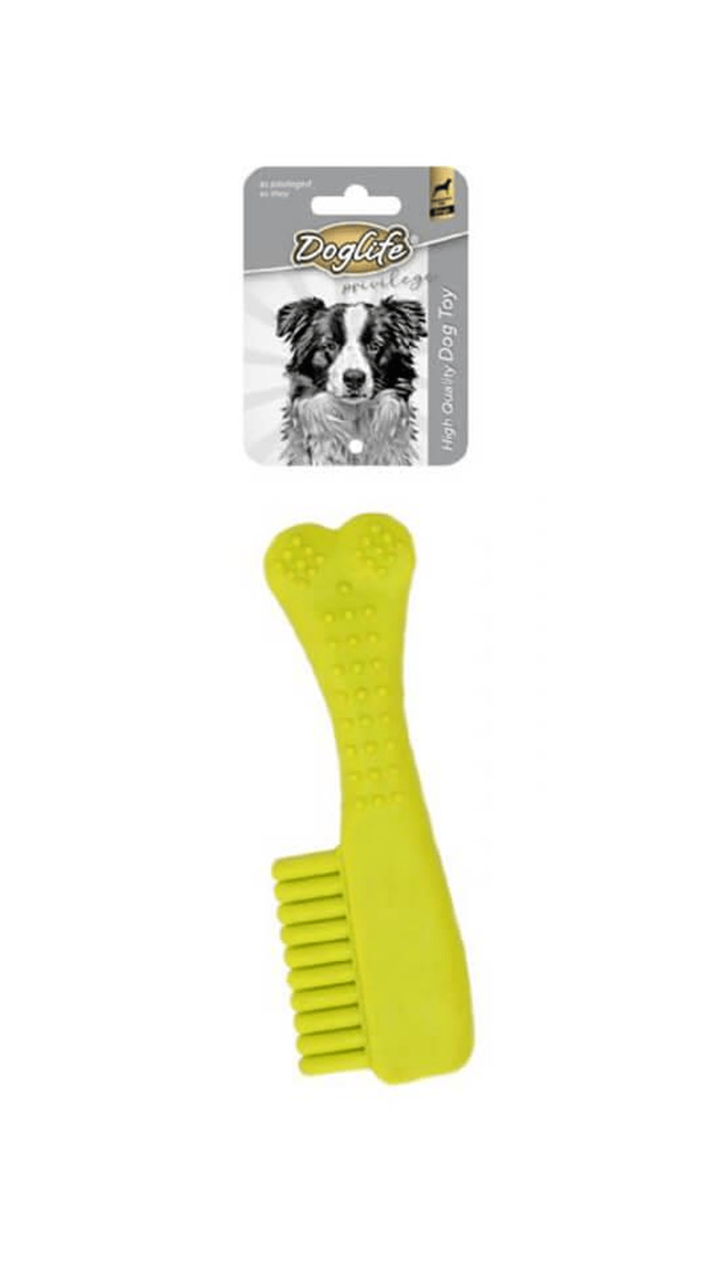 202258-DOGLİFE KÖPEKLER İÇİN KAUÇUK BRUSH OYUNCAK