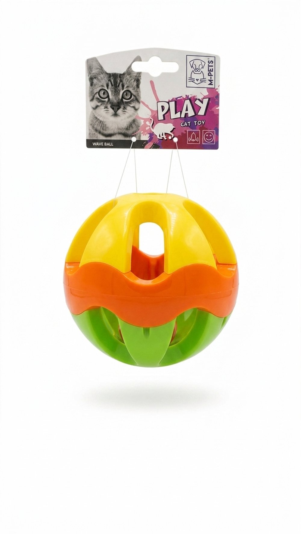 20600199 M-PETS WAVE BALL KEDİ OYUNCAĞI