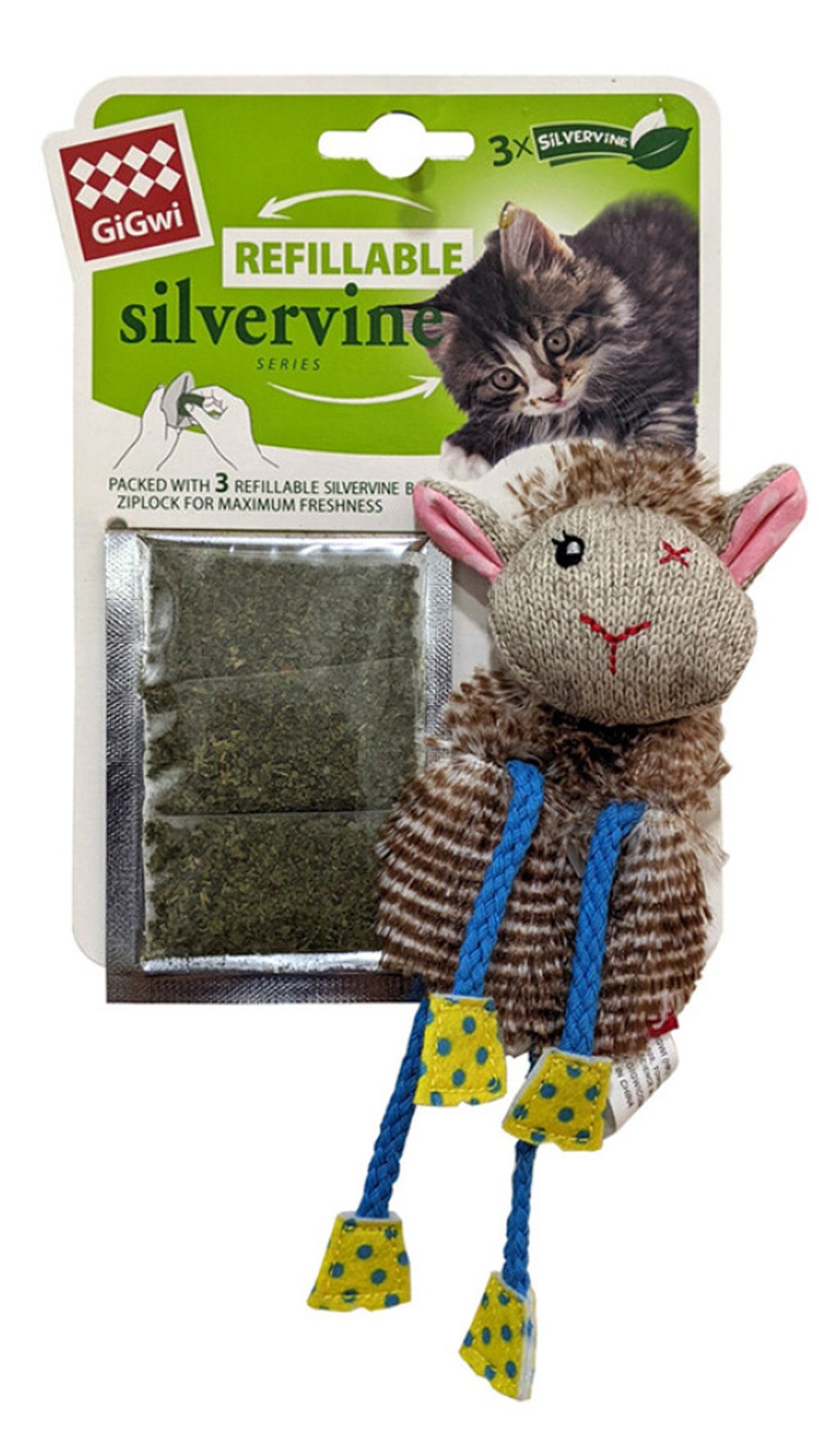 7515 Catnipli (Doldurulabilir) Koyun Kedi Oyun.