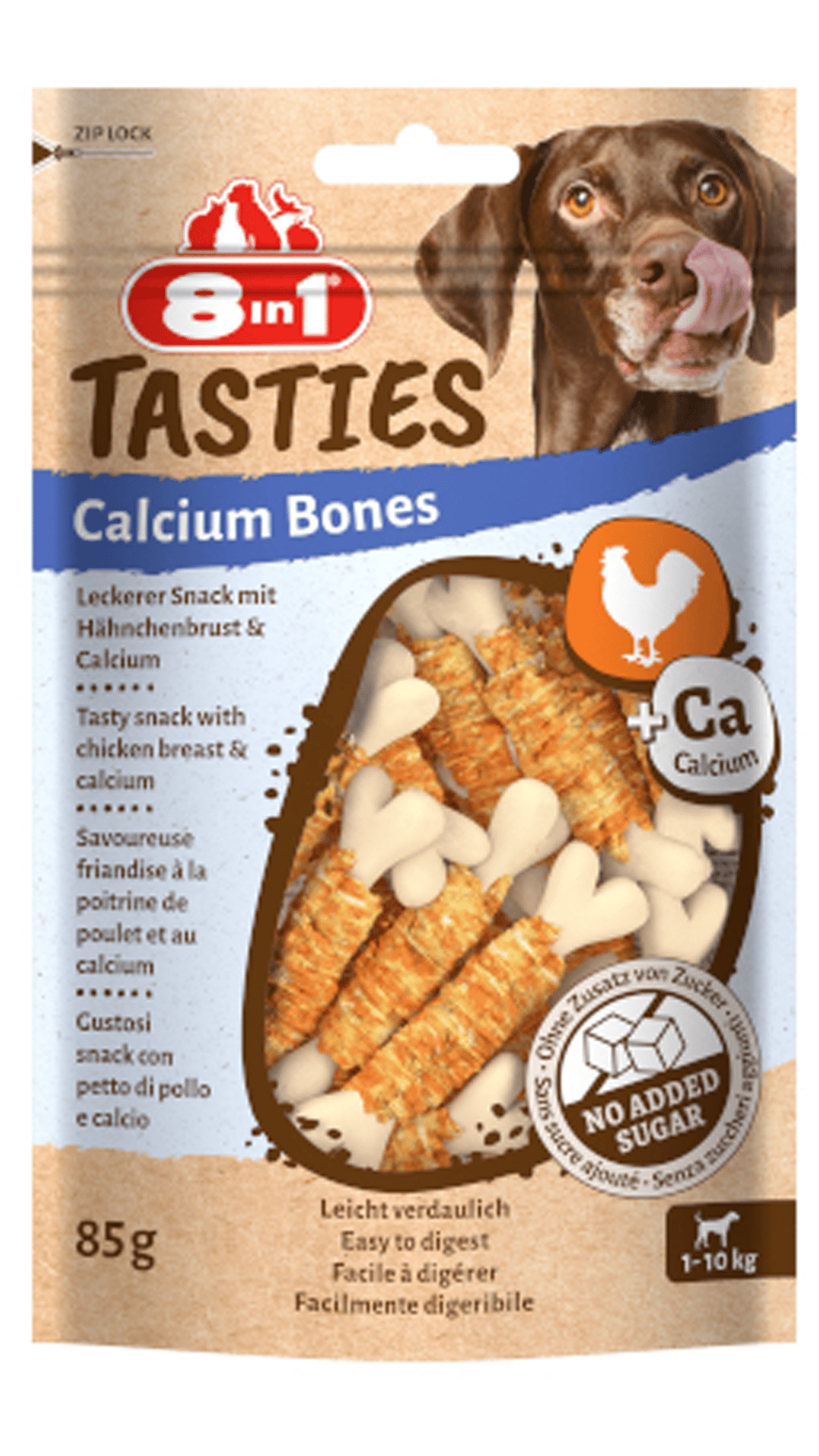 8IN1 Tasties Calcium Bones Köpek Ödül Maması 85GR