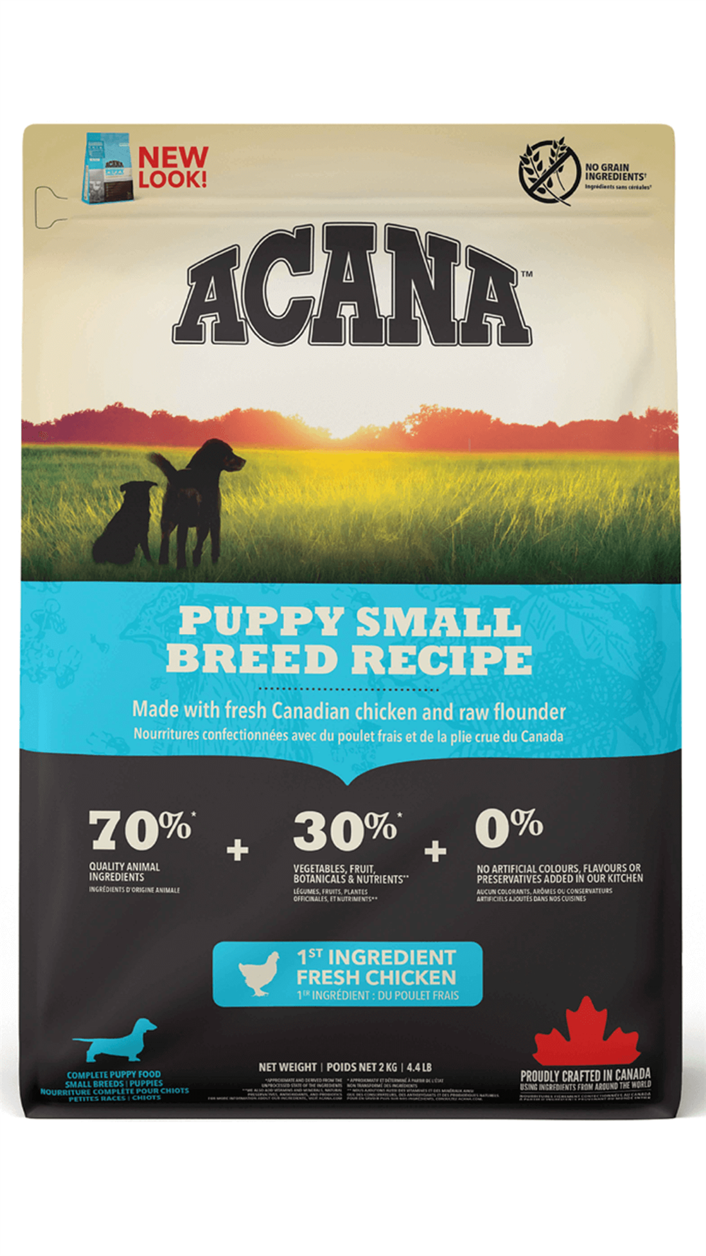 Acana Heritage Puppy Small Breed Küçük Irk Tahılsız Yavru Köpek Maması 2kg