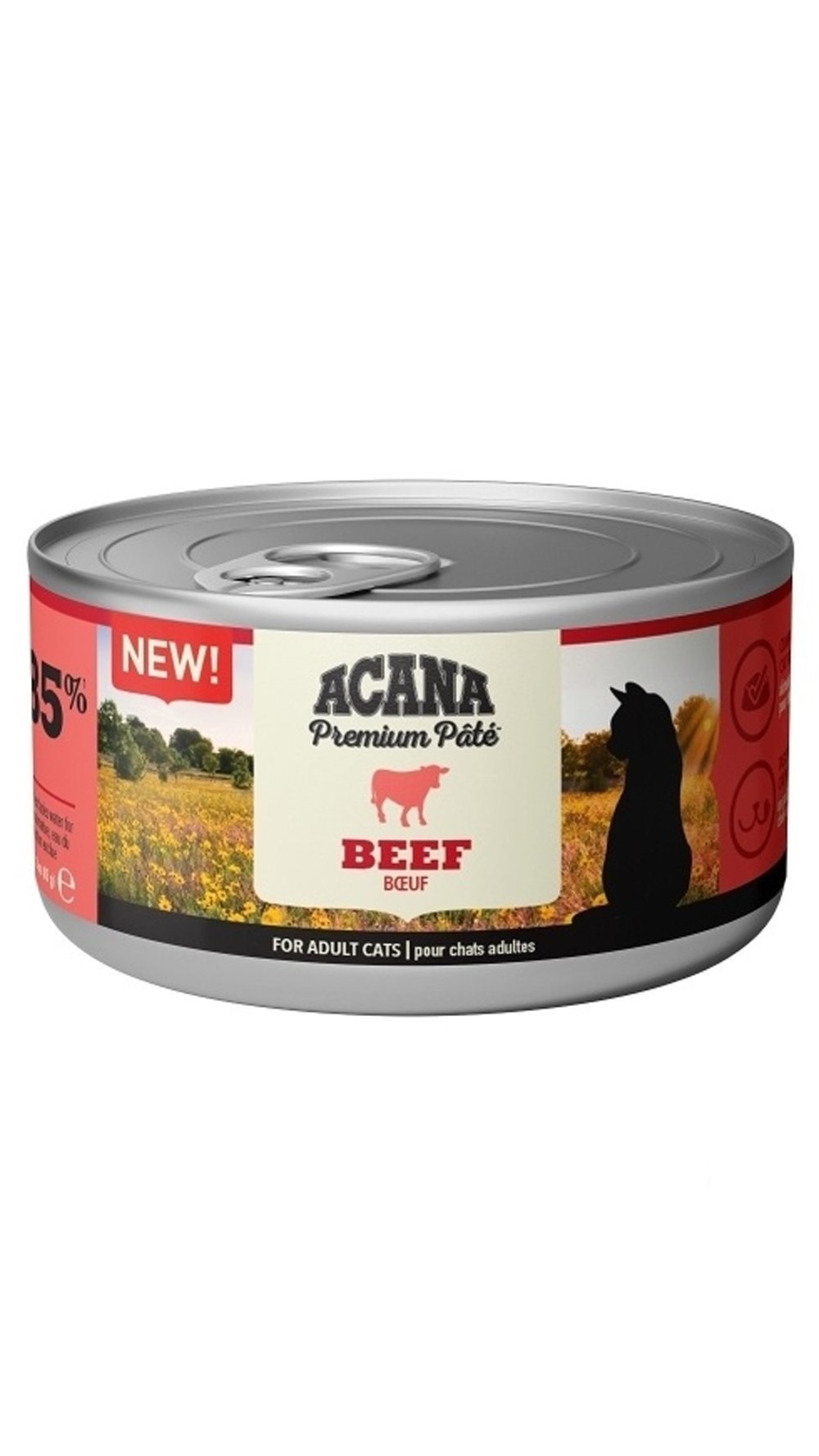 ACANA KONSERVE KEDİ SIĞIR ETLİ 85GR