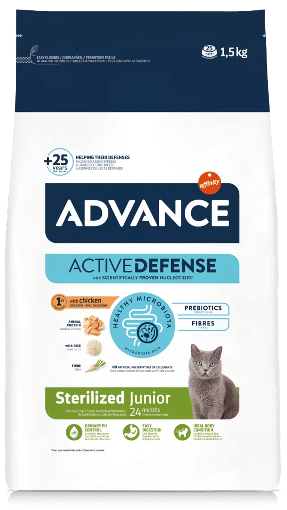 Advance Young Tavuklu Kısırlaştırılmış Yavru Kedi Maması 1,5kg