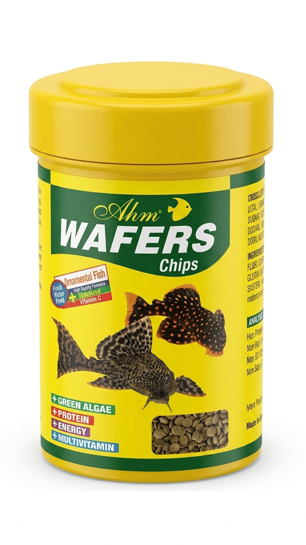 Ahm Wafers Chips Dip Balık Çöpçü Vatoz Yemi 100ml