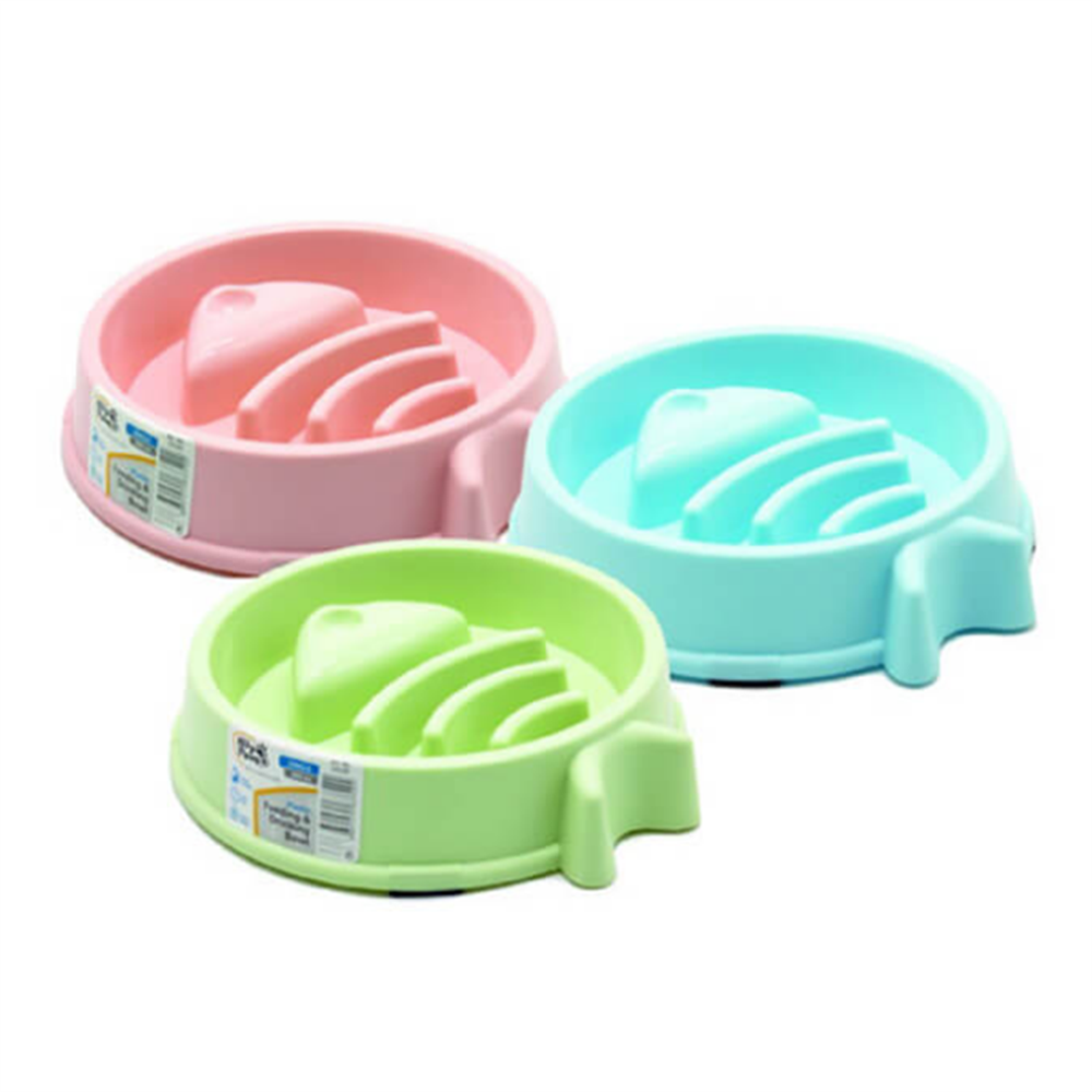 ALLY PAWS Yavaş Yeme Kedi ve Köpek Mama Kabı 500 ml 1 Adet