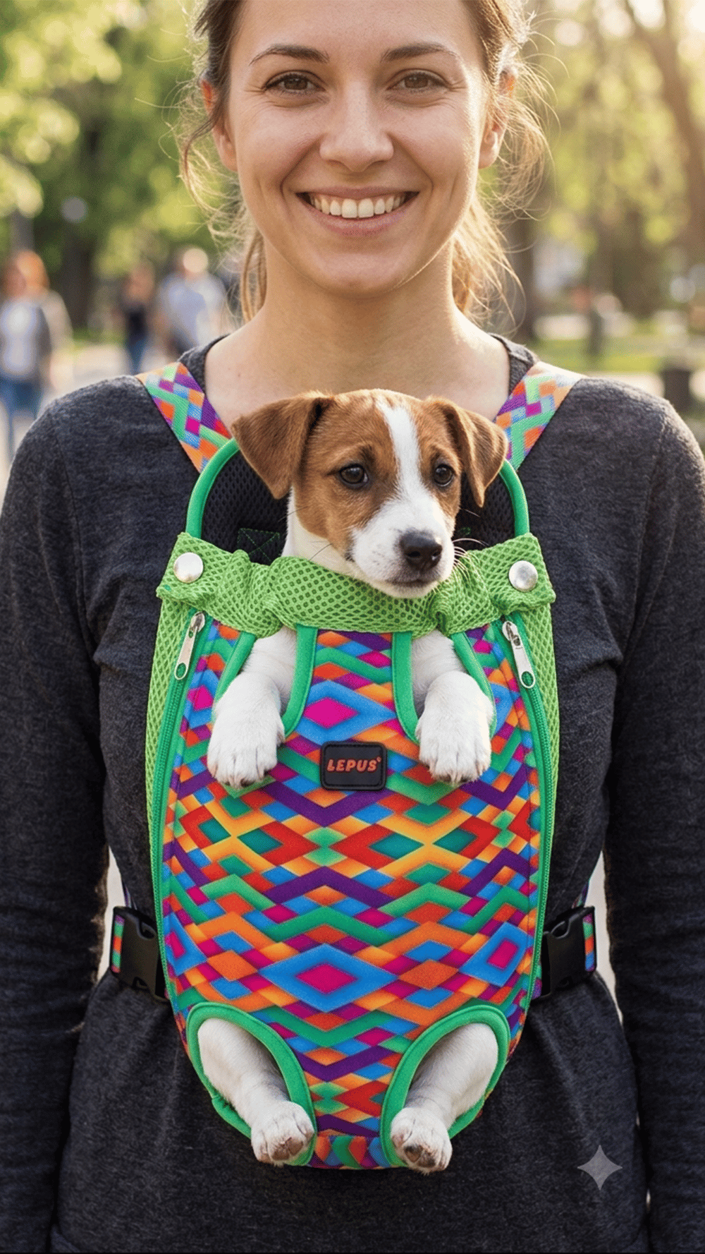 Kedi ve Köpek Ana Kucağı Colours Model Taşıma Çantası (S)