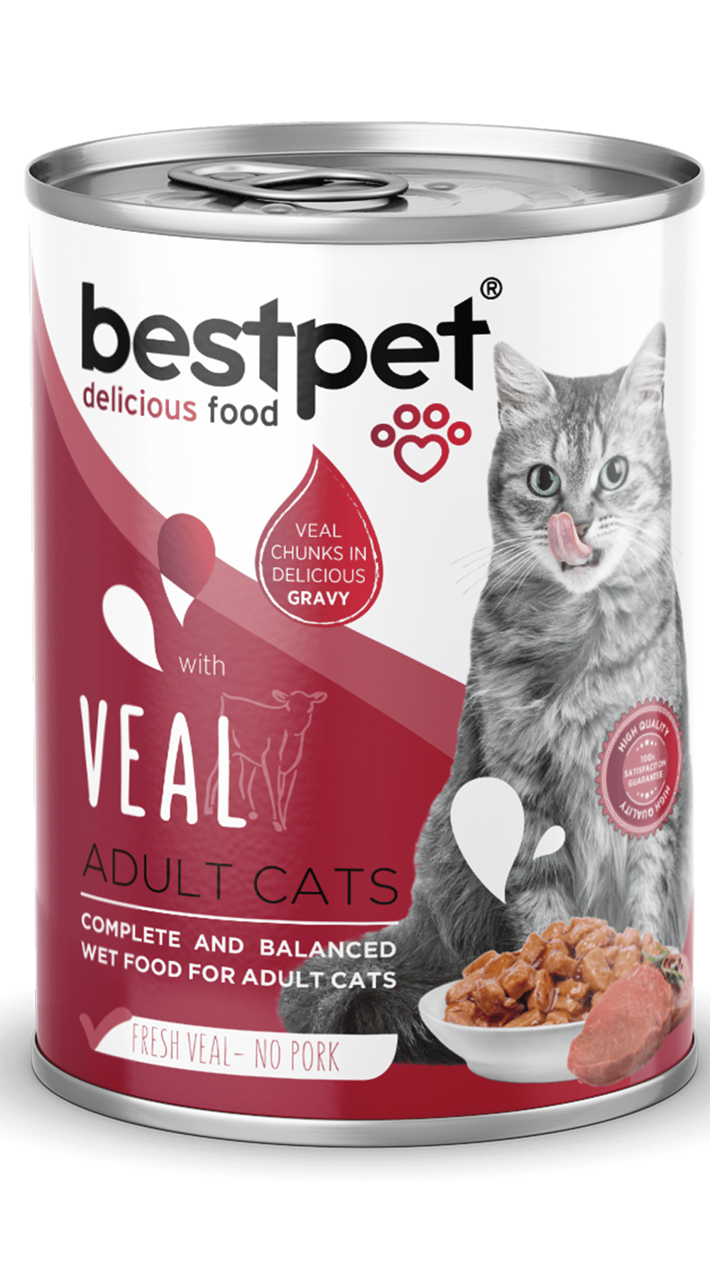 BestPet Dana Etli Yetişkin Kedi Konservesi 400gr