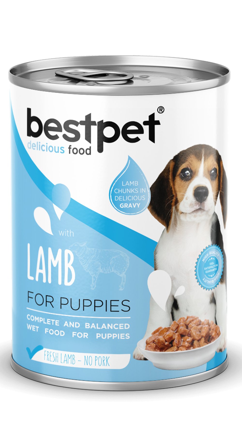 BestPet Kuzu Etli Yavru Köpek Konservesi 400gr