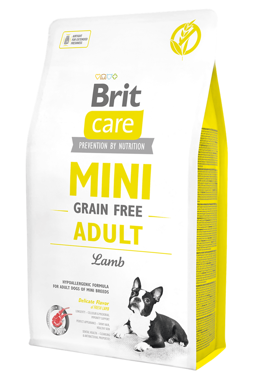 Brit Care Kuzulu Mini Tahılsız Yetişkin Köpek Maması 7 Kg