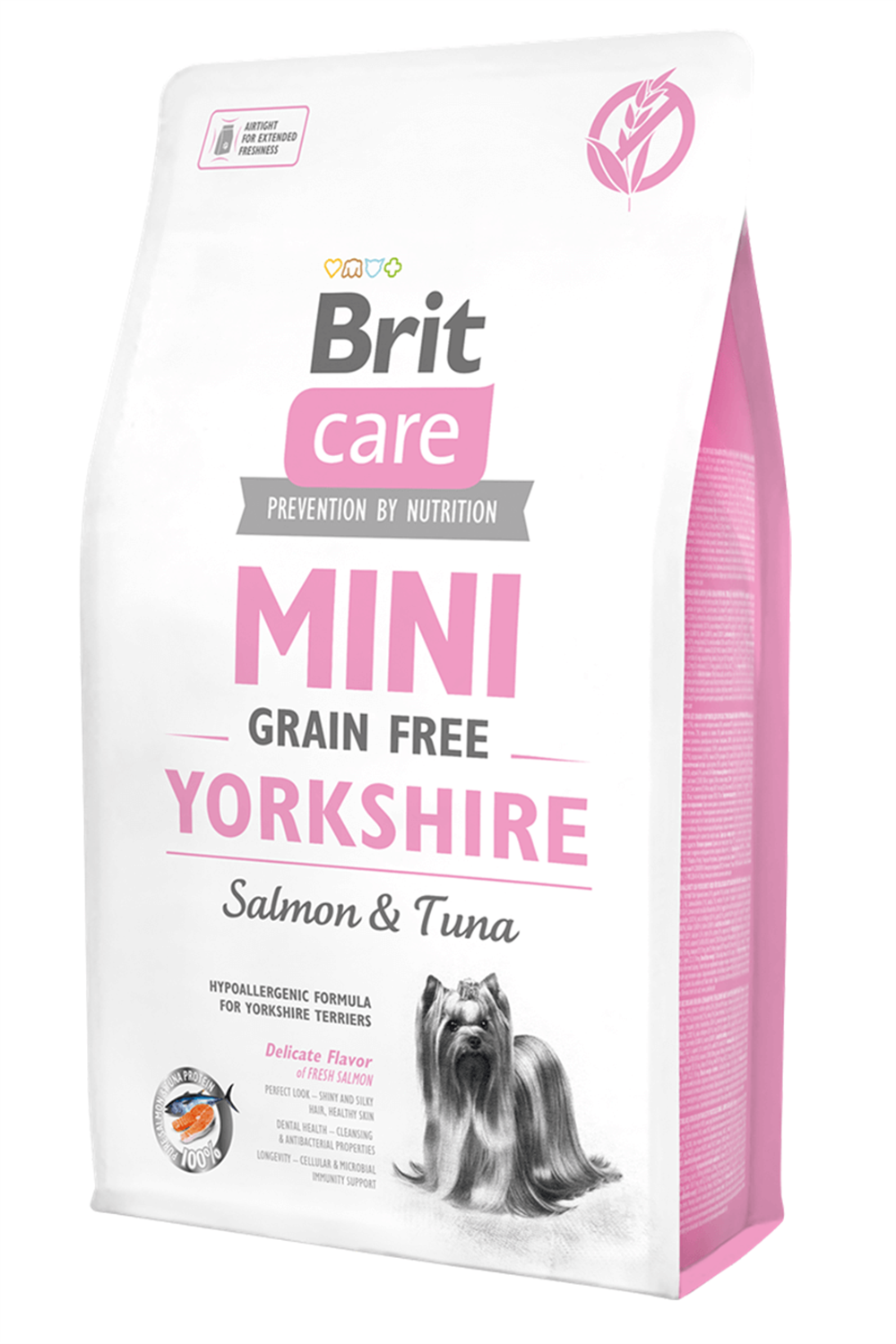Brit Care Mini Yorkshire Somonlu Tahılsız Köpek Maması 2 kg