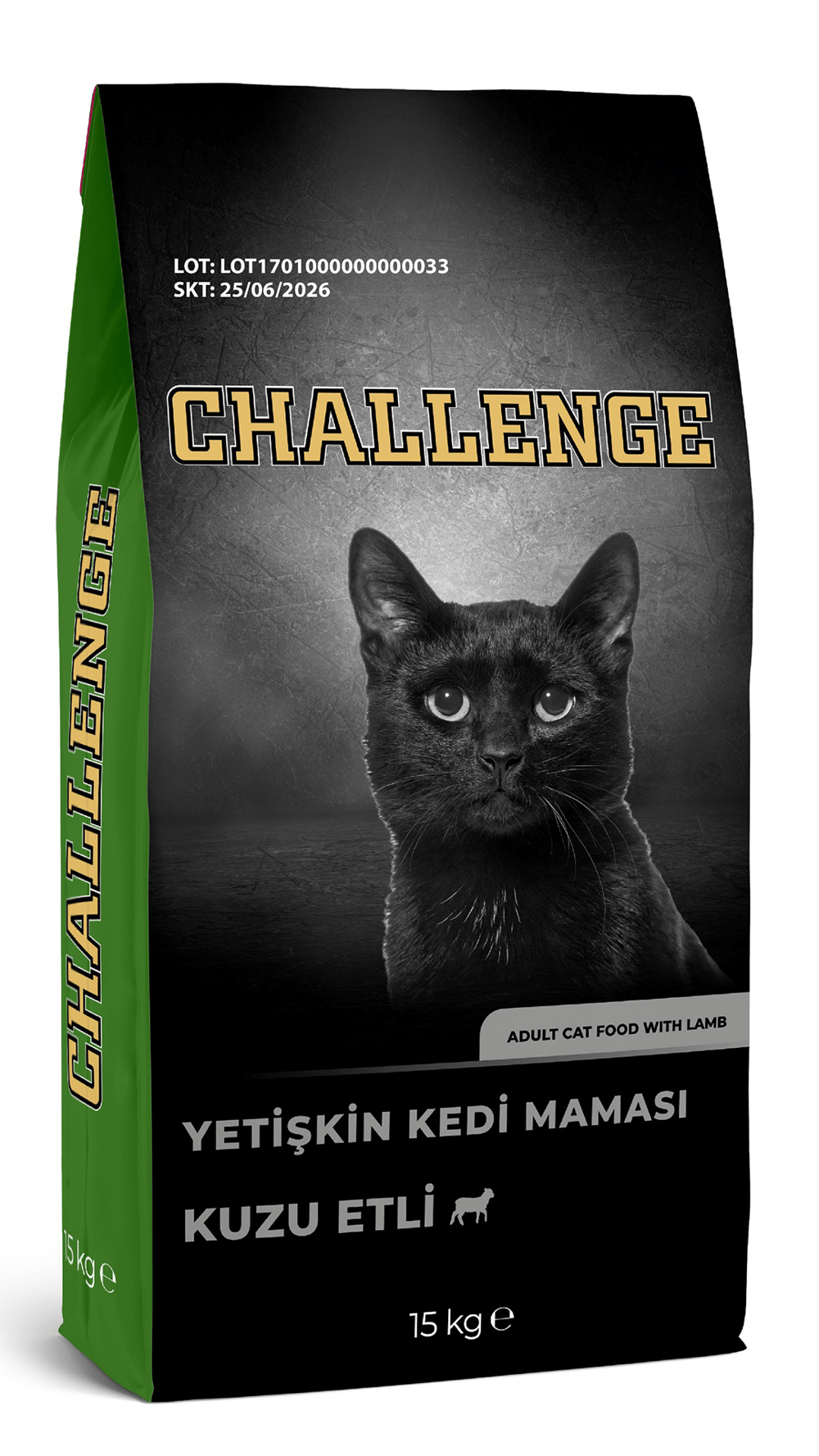 CHALLENGE MAMA KEDİ KUZU ETLİ 15KG