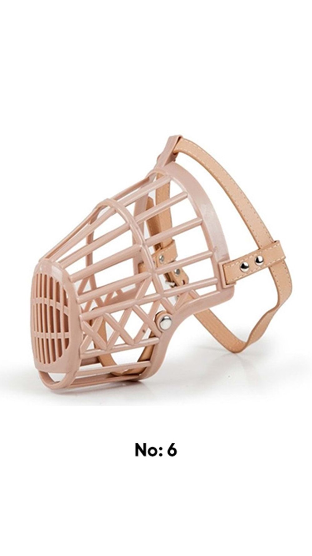 D-Pets Plastik Ağızlık 15 Cm No: 6